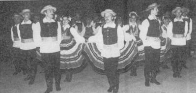 polnische Trachtengruppe 