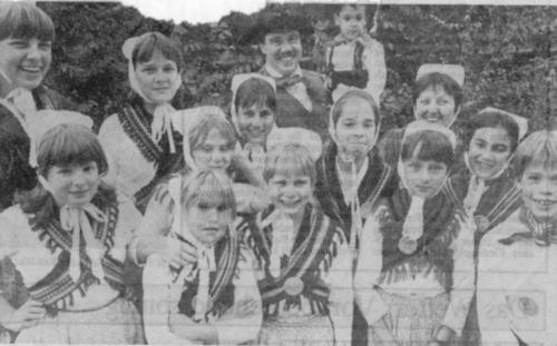 Kindergruppe der Trachten- und Volkstanzgruppe Starkenburg