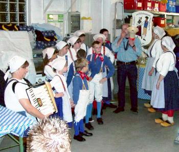 Ansage der Kindergruppe