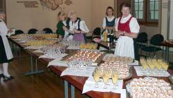 OWK Auerbach kümmern sich um das Buffet