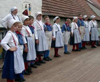 Unser erster Auftritt.