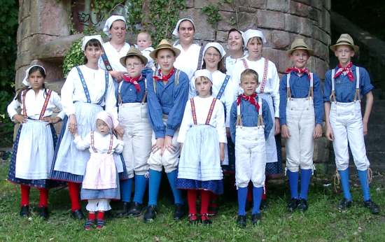 Die Kindergruppe der TVG Starkenburg.