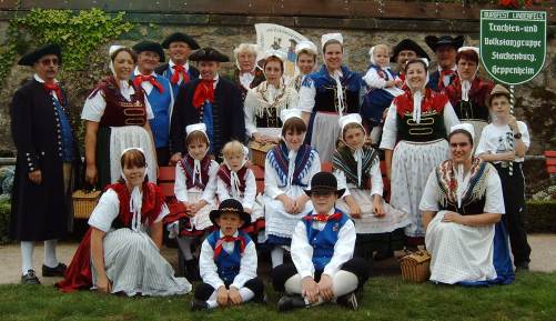 Die TVG-Starkenburg beim Burgfest- Umzug in Lindenfels