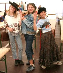 Beim Spielfest.