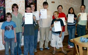 Die Quizmaster und die Teilnehmer