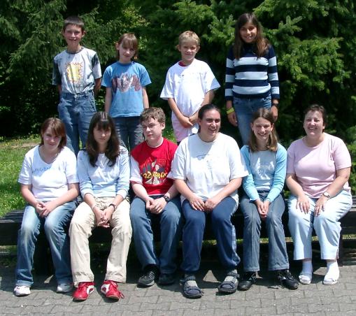 Die Teilnehmer des Trainingslagers in Zwingenberg