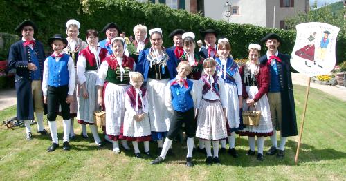 Die TVG-Starkenburg beim Burgfest- Umzug in Lindenfels