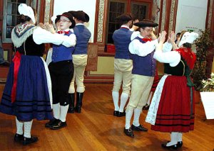 Die TVG'ler beim tanzen