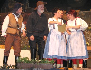 Beim Theaterspielen