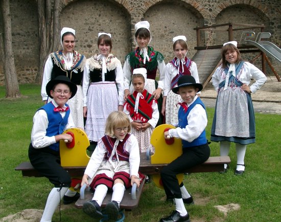 Die Kinder- und Jugendgruppe der TVG Starkenburg.