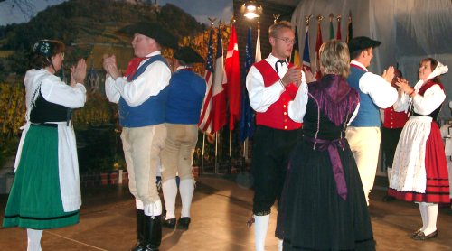 Die TVG Starkenburg und die Weschnitzer beim Tanzen