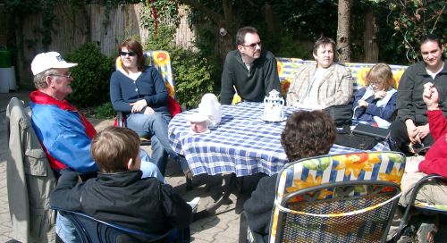 Warten auf die Kinder