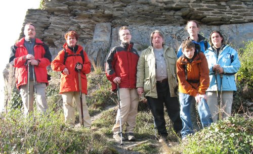Die Gruppe, die vom Wandern nicht genug bekommt.