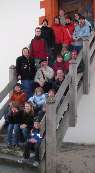 Fast alle Teilnehmer des Trainingslagers